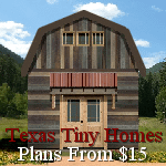 Plans & Information from Texas Tiny Homes for building a Tiny Home